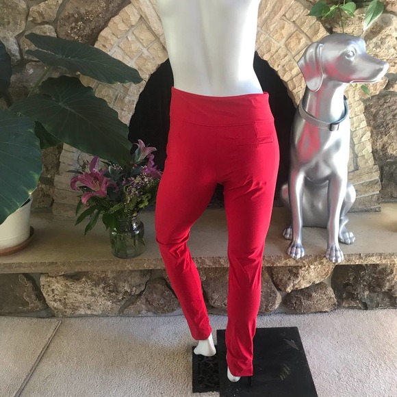 Athleta Pants - Athleta Wander Slim Ankle Red Pant Women's Size 8T